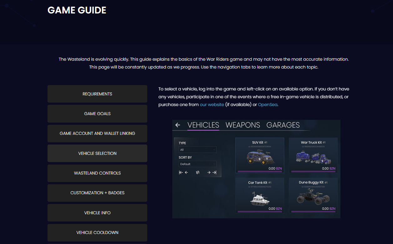 The Game Guide War Riders